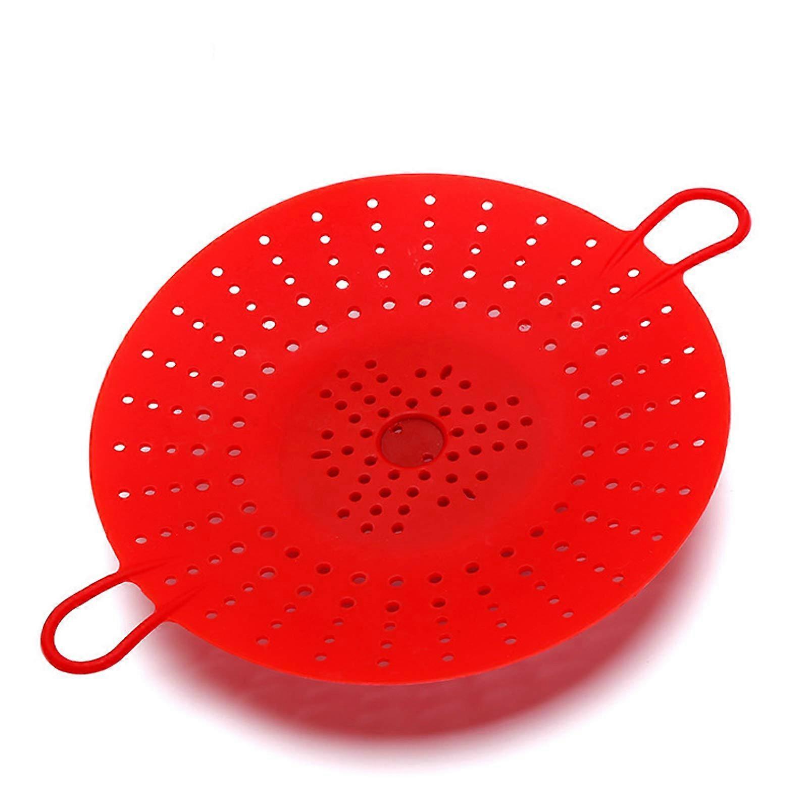 2 Pcs Silicone Steamer Basket for Pressure Cooker, Durable Vegetable Steamer Insert, Easy Clean