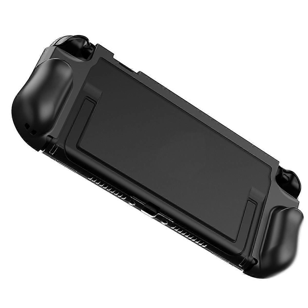 Foldable Protective Case for 2 Ergonomic Holder Integrated Case Protective Shell W/ Front Cover Black