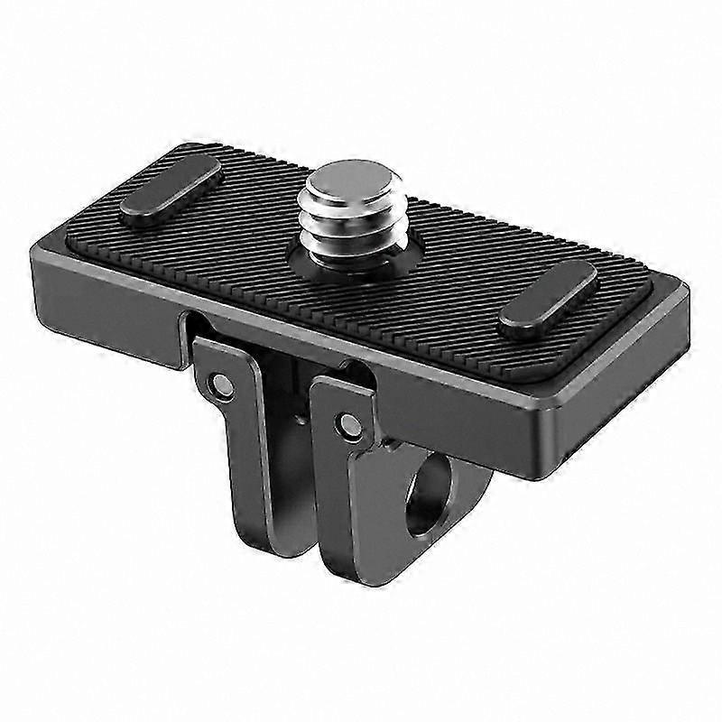 Quick Release 1/4 Inch Folding Base for 360 Cameras (Black)