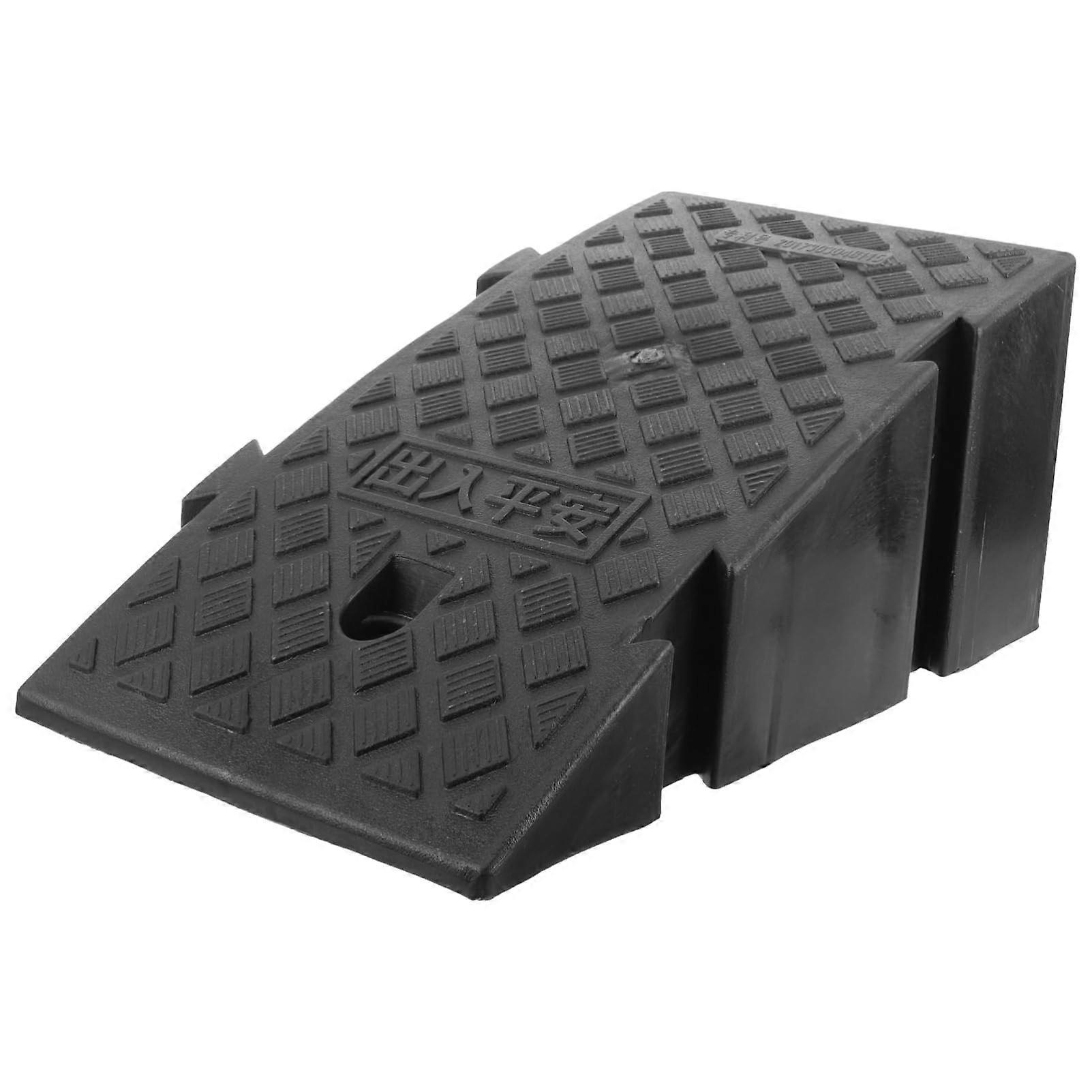 Durable Car Ramp with AntiSlip Plastic Slope Pad for Driveways, Sidewalks and Scooters