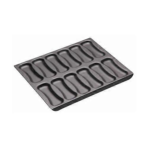 Eclair Tin: 12 Hole Masterclass, Eclair Tin, Non-Stick