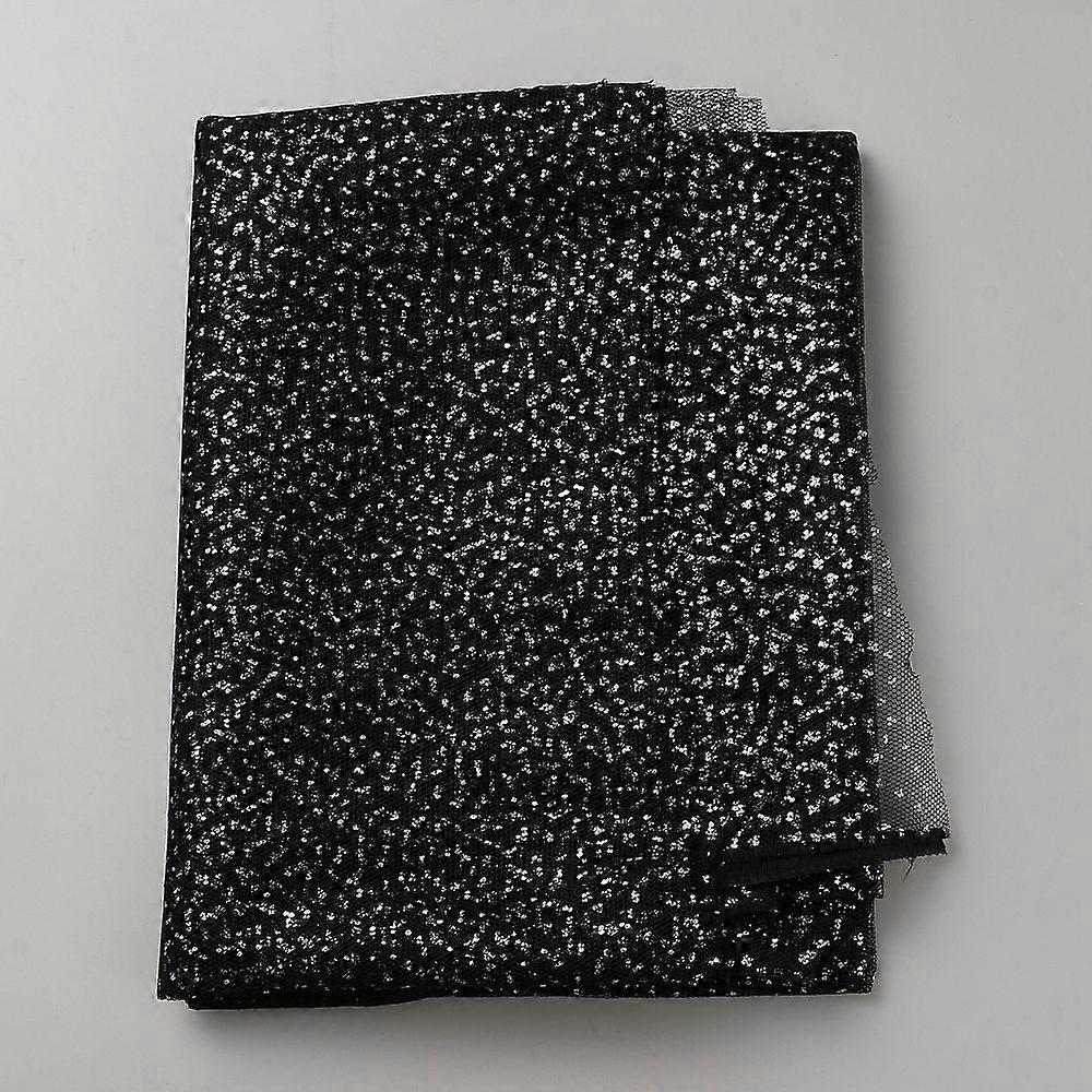 Polyester Silver Point Fabric Clothes bag Accessories Black 1000x1500x0.3mm