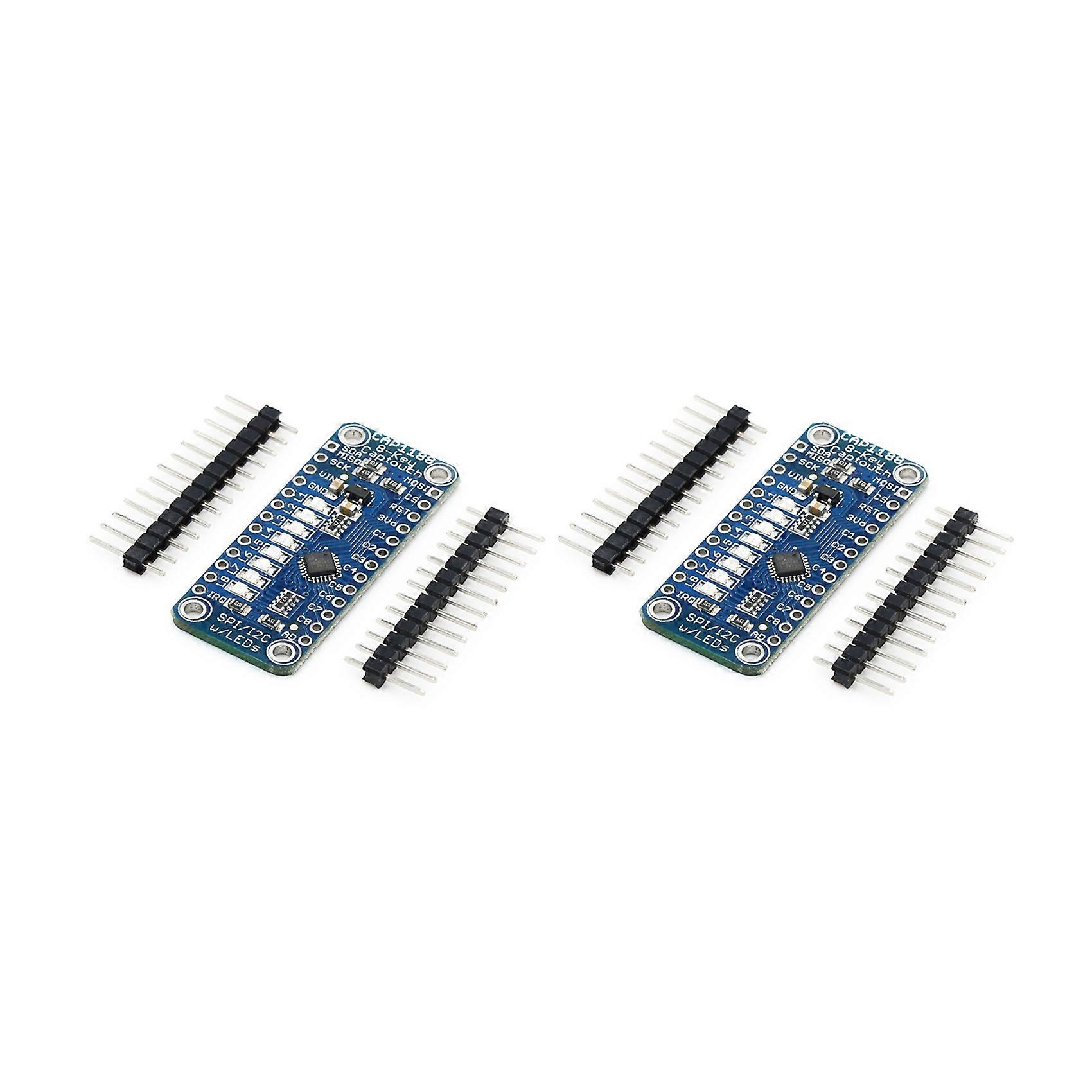 2X CAP1188 1602 CAP Touch-Breakout BRD Touch-Module for Arduino