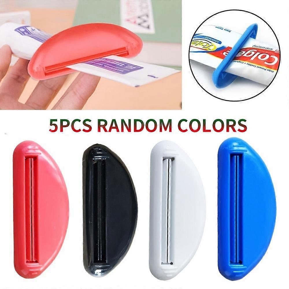5/3/1PCS Toothpaste Squeezer - Squeeze Toothpaste Clip - Squeeze Toothpaste Artifact - Creative Home Cosmetics Facial Cleanser