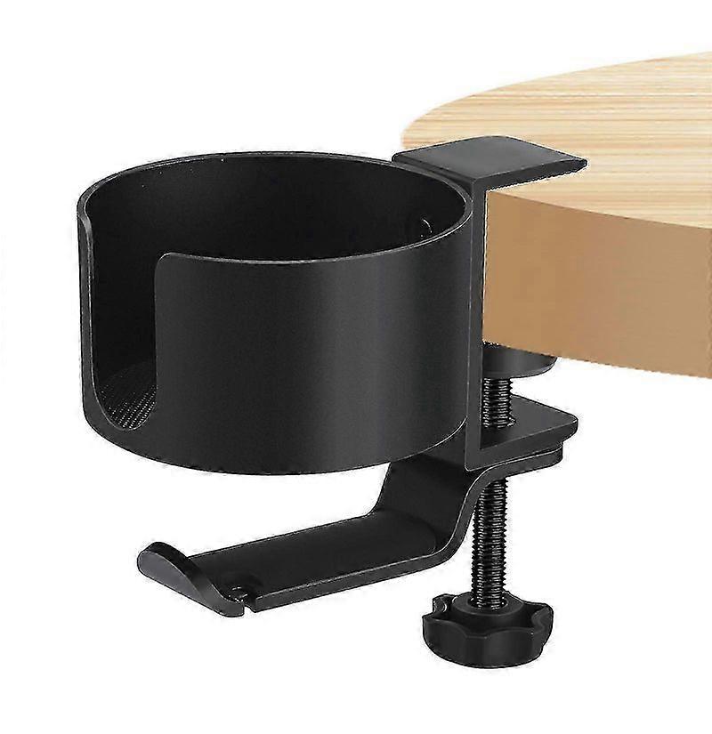 Rotatable Desktop Cup Holder & Headphone Hanger 8.5x5cm