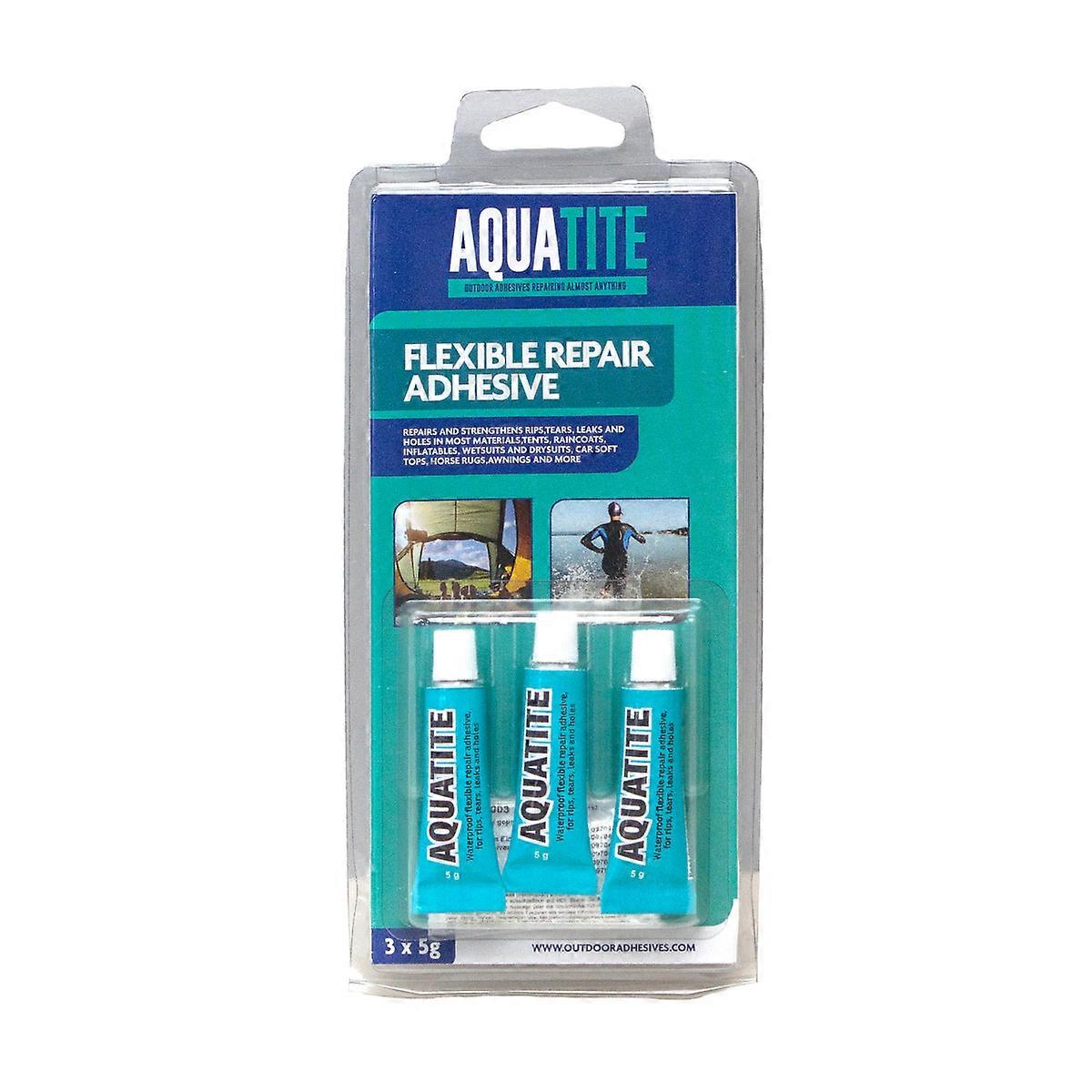 Aquatite Flexible Waterproof Adhesive 3x5g (Clear)