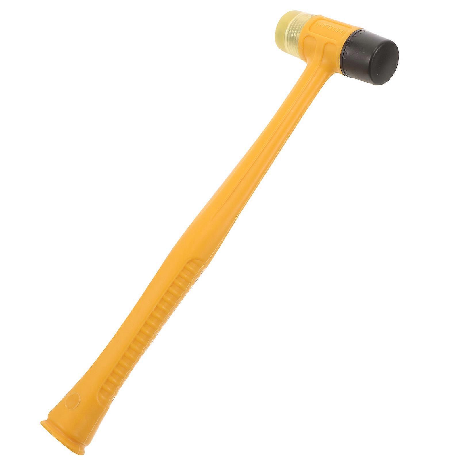 Yellow Double Head Home Installation Hammer for Jewelry Tapping