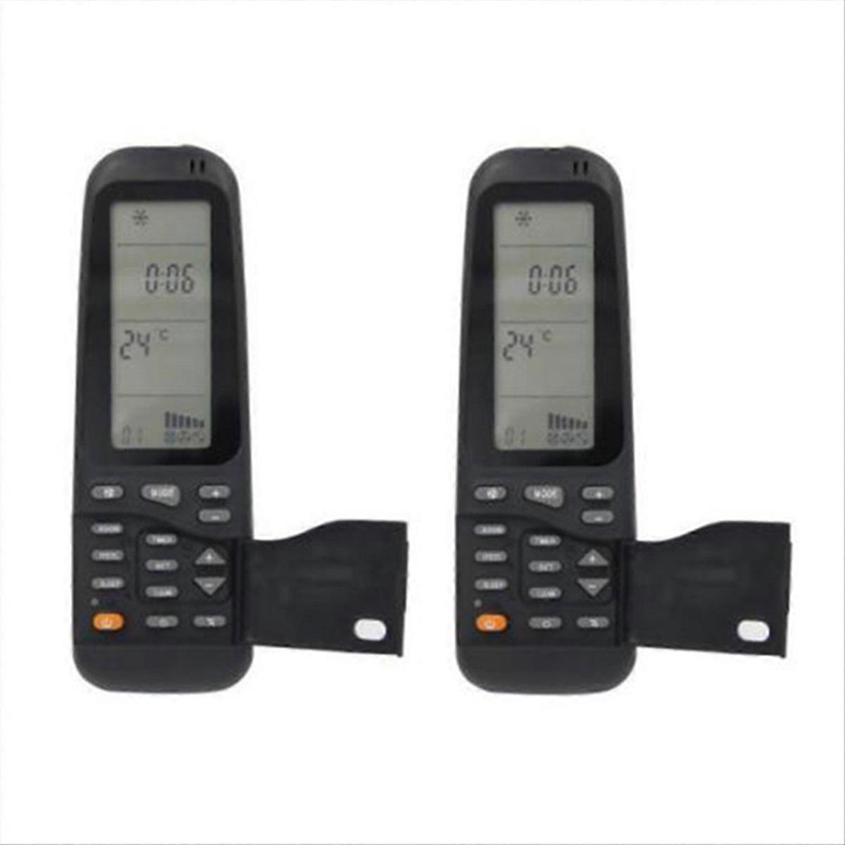 2pcs 25-in-1 Universal Air Conditioner Remote Control for 