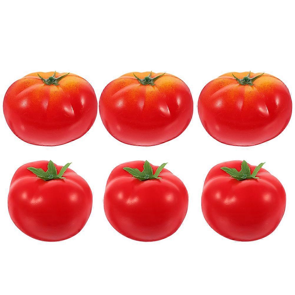 Artificial Tomato Foam Plastic Vegetable Models for Decoration 12Pcs