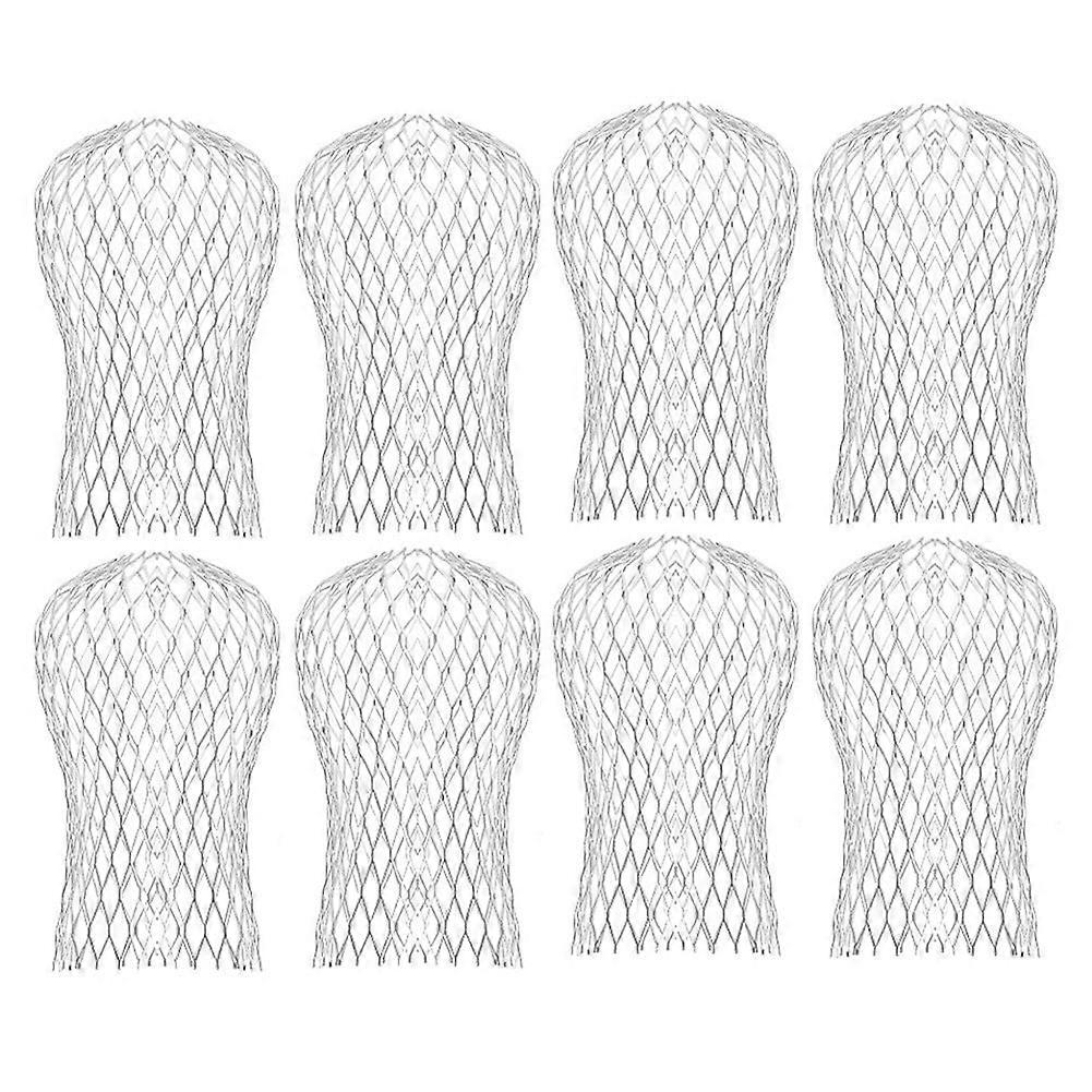 8Pcs Gutter Downspout Guard,Down Pipe Filter Mesh,Gutter Downpipe Leaf Screen Covers,Keeps Gutter Downpipes Clear