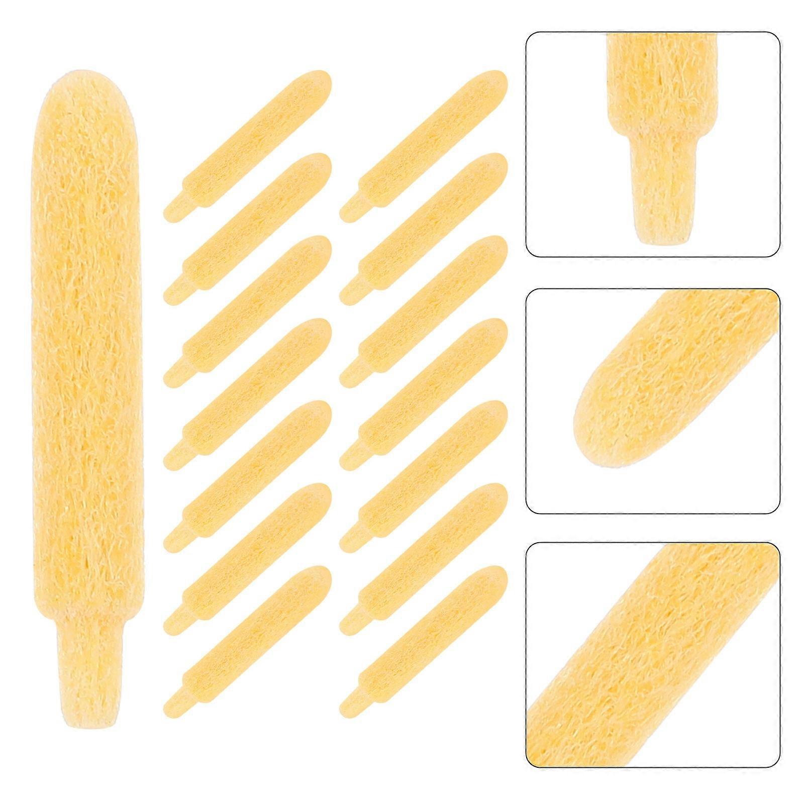 30Pcs Practical Replacement Paint Pen Nibs Yellow Sturdy Material for Versatile Use