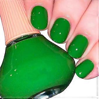 Esmalte de uñas en gel color verde, 12 ml, secado rápido, larga duración, brillante, con formaldehído.