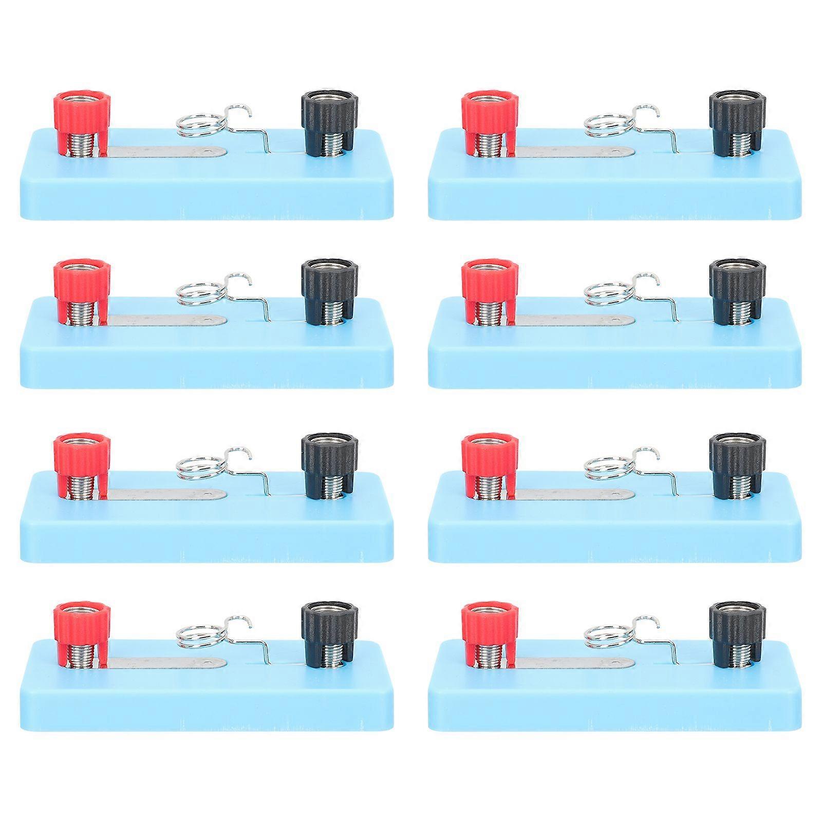 8pcs Physics Experiment Lamp Holders Laboratory Instruments Screw Light Bulb Holder