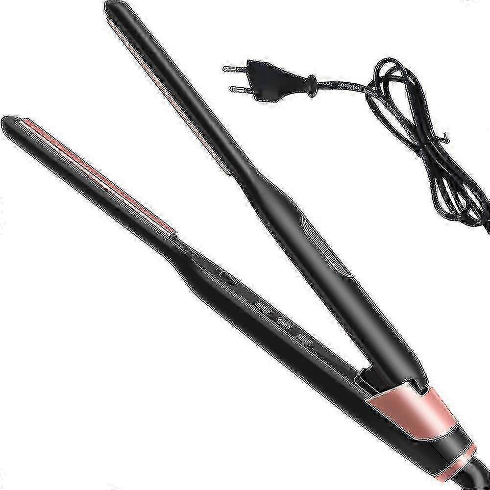 Prancha de titânio Kipozi de 0,3 polegadas para cabelos curtos e barba, bivolt.