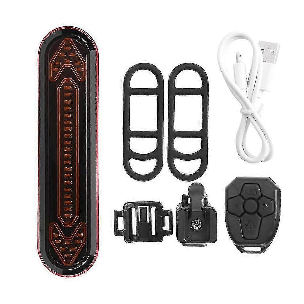 USB Charging Bicycle Tail Light with Wireless Remote BK600