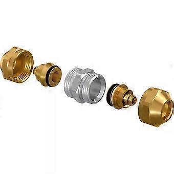 UPONOR Fit, Schraubkupplung, PEX, 16x1,8/2,0, 16x1,8/2,0, 1 Stk.