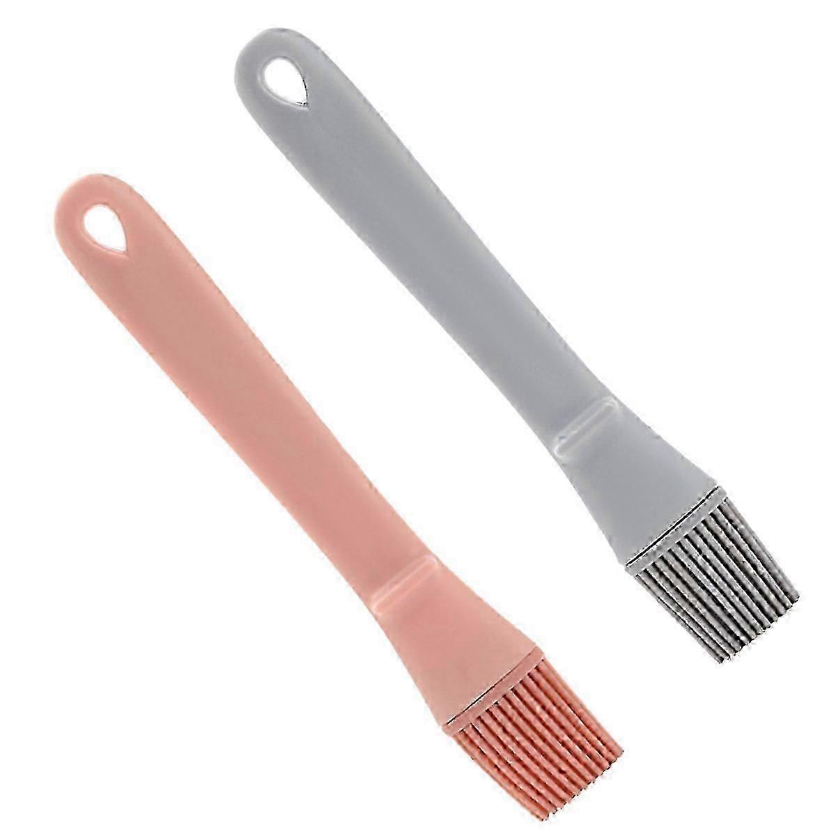 Cooking Brush Silicone Basting Brush Kitchen Set 2Pcs Lightweight