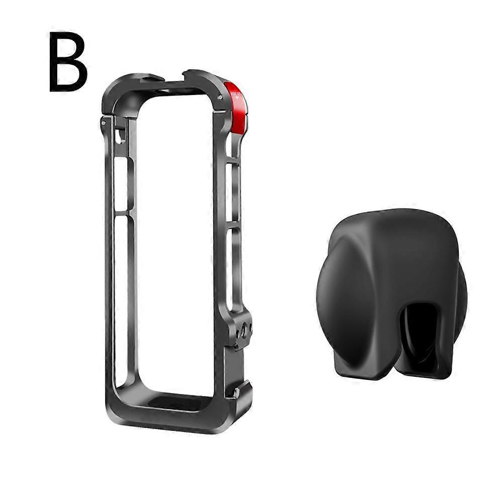 Black Protective Shockproof Case for Insta360X4 Device