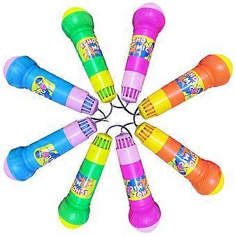 Plastic Simulation Microphone Toys 8Pcs Echo Microphones for Kids Pretend Play