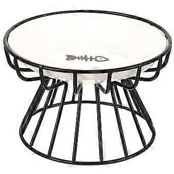Elevated Cat Bowl Pet Feeding Bowl for Drinking 1Set