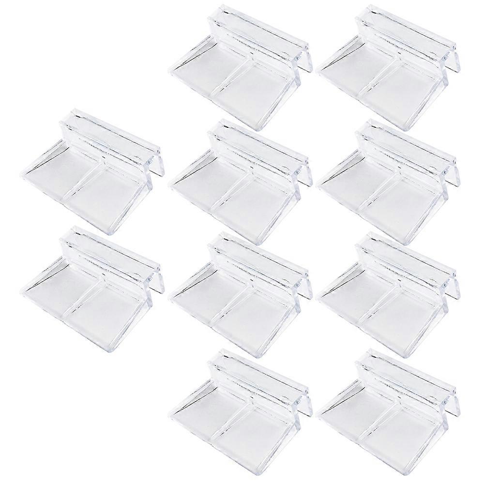 Aquarium Support Brackets Acrylic Support Frames for Fish Tank Use 10Pcs