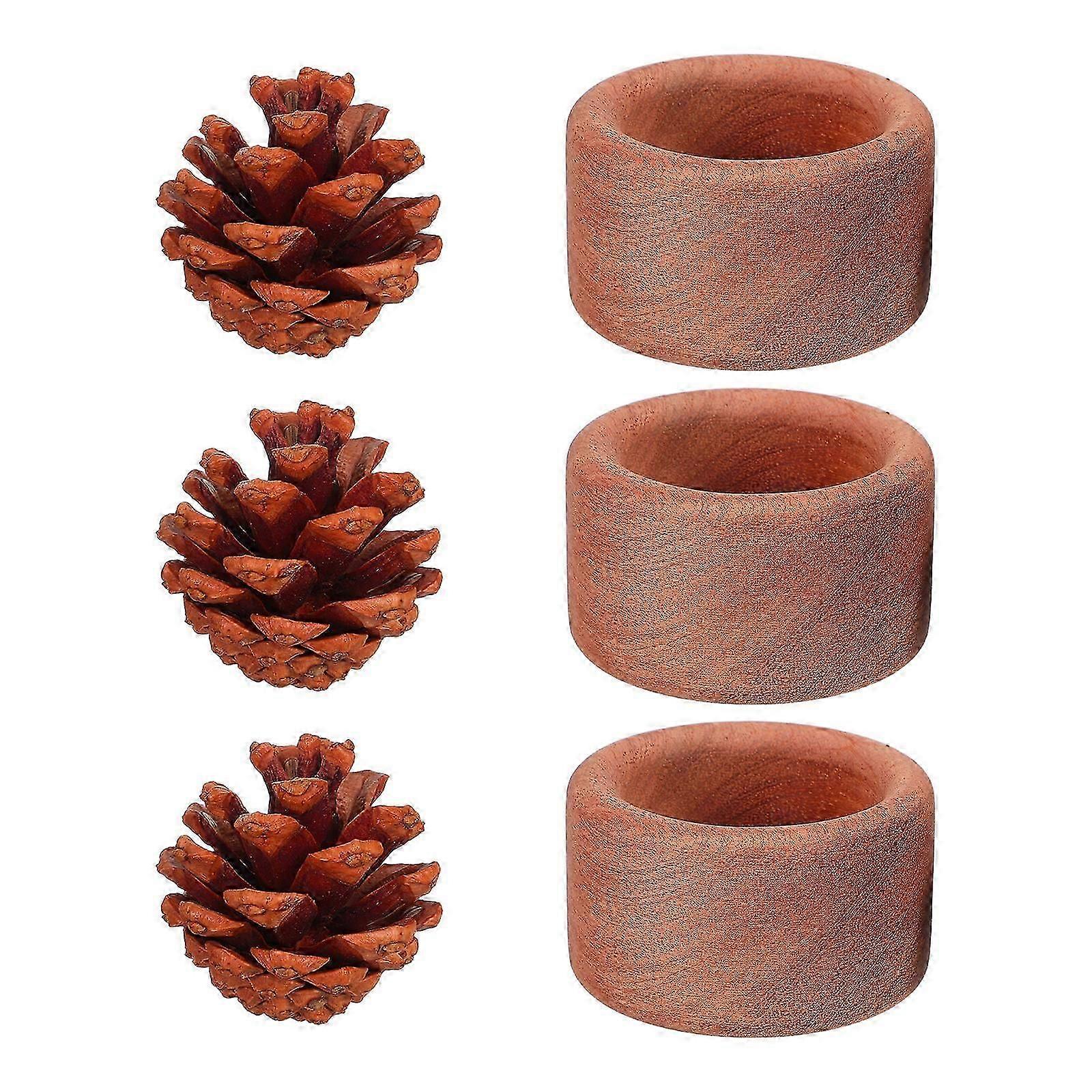 Mini Essential Oil Diffuser Wood Essential Oil Diffuser for Home Use 3Pcs Set