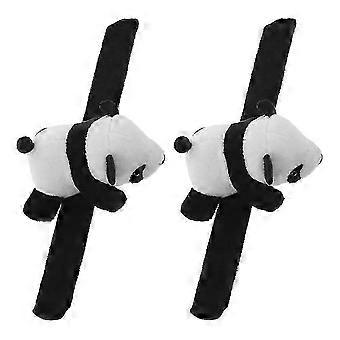 Söpöt Panda-koristeet Ohjaustangon koristeet Polkupyörät Maantiepyörä Pyöräily 9.00X7.50X7.00CM Pehmometalli 2 kpl