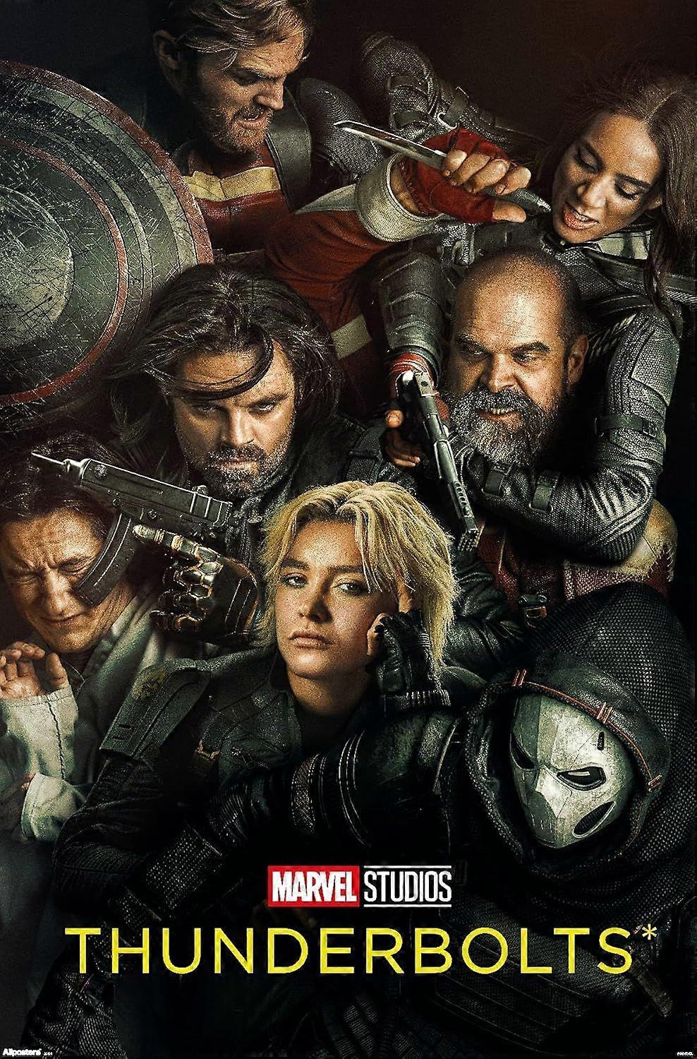 Dřevěné puzzle Marvel Thunderbolts Teaser