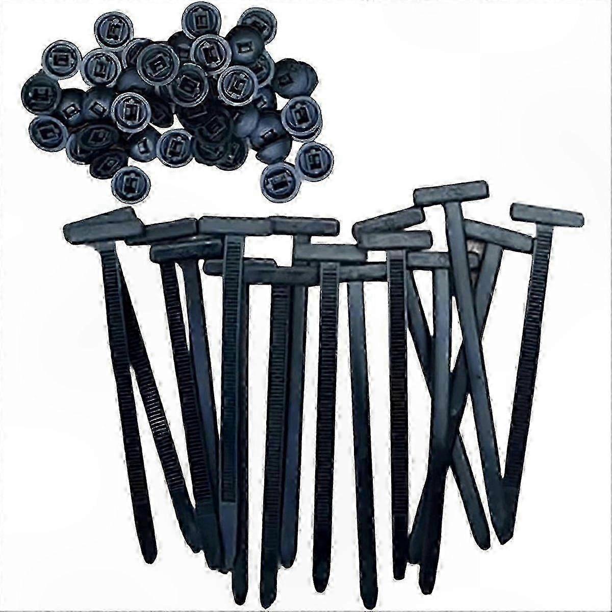 Multi-Purpose Self-Locking Zip Tie Tool with Pin and Button for Cable Management