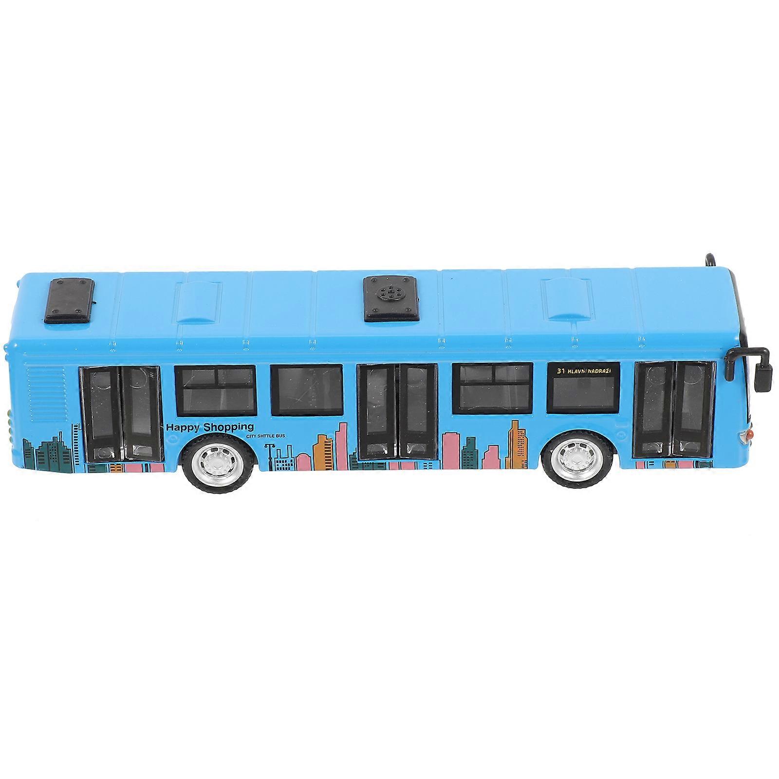Toy Simulation City Bus Model with Pull Back Function