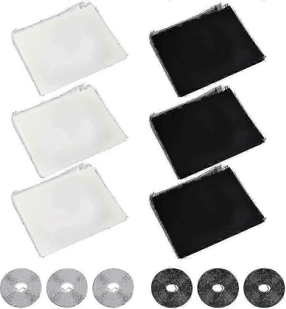 6 Pack Fly Screen Nets For Window 1.5m X 1.3m Windowscreennetting Universal Gift