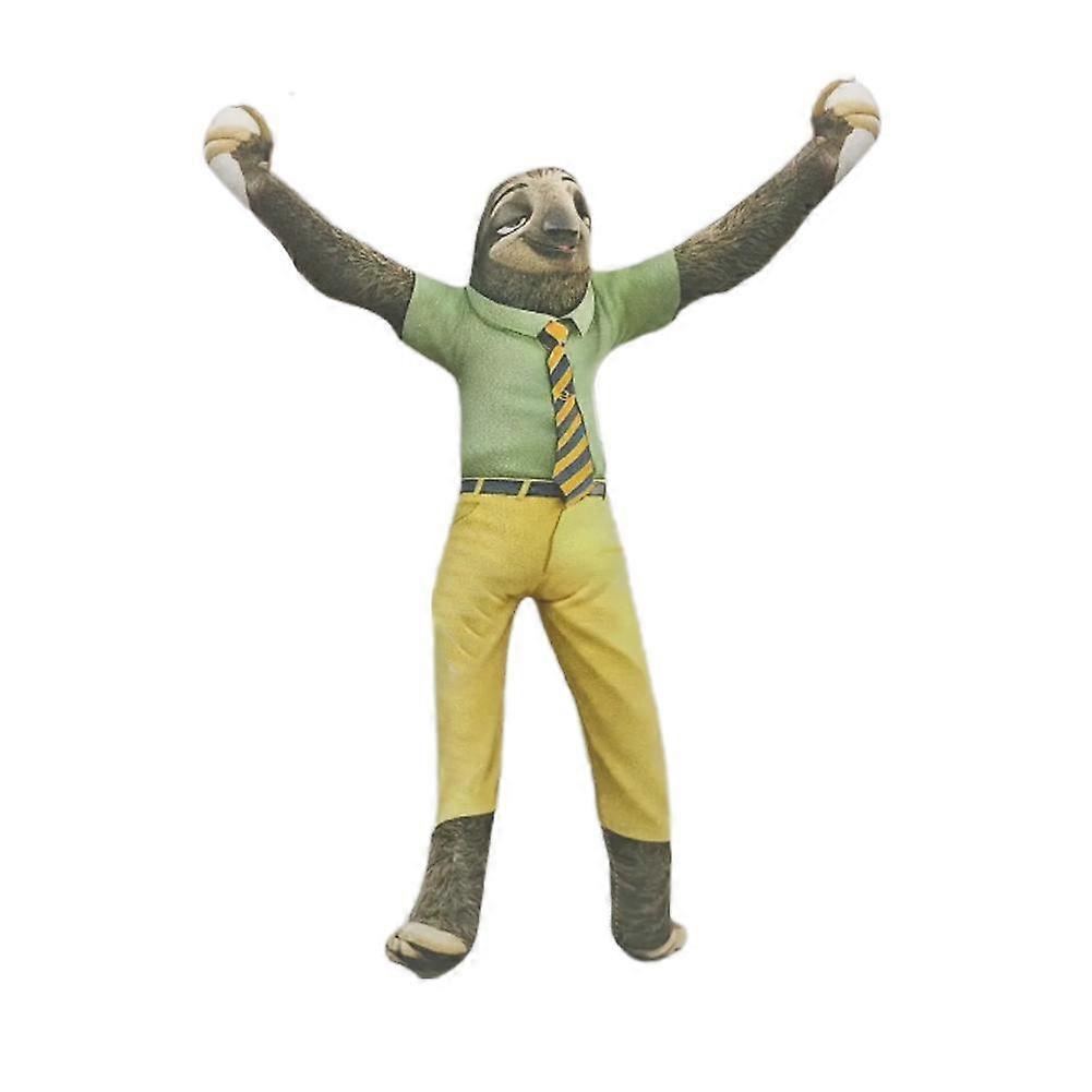 Zootopia Nick & Judy Plush, Built-in Skeleton, Poseable