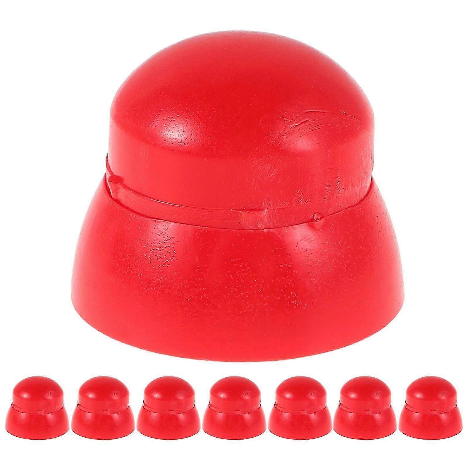 Plastic Bolt Safety Nut Caps, 50 Pcs for Playground Structures