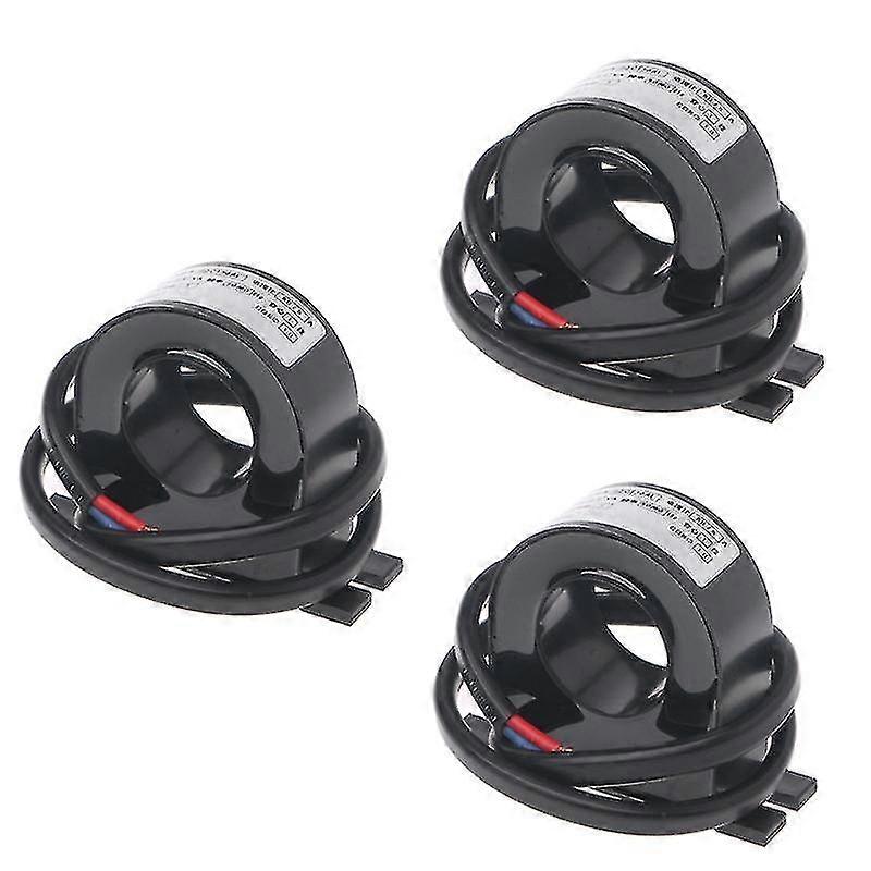 3 Pcs/set Mini 50a/5a 100a/5a Ac Current Transformers Cts 0.5 Class