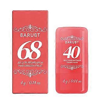 Solid Perfume Balm Stick - Portable, Fresh Scent, 6.4cm, Travel