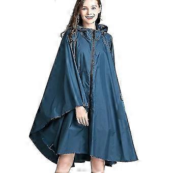 Imperméable léger imperméable Poncho de pluie réutilisable Ripstop imperméable respirant avec capuche pour Activi extérieur