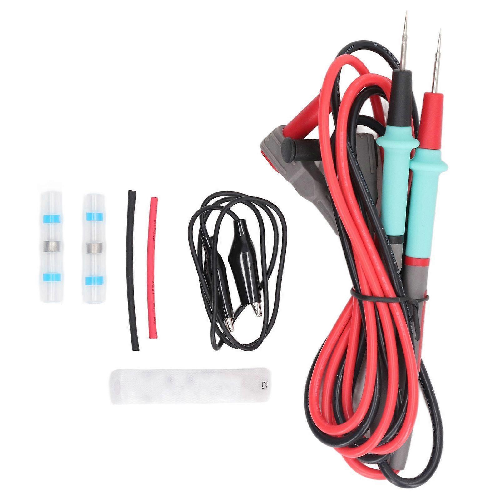 Multimeter Cable Test Pen Kit Strong Conductivity Fast Transmission Multimeter Cable
