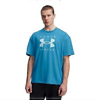 Under Armour Mens Logo Heavyweight Loose T-Shirt