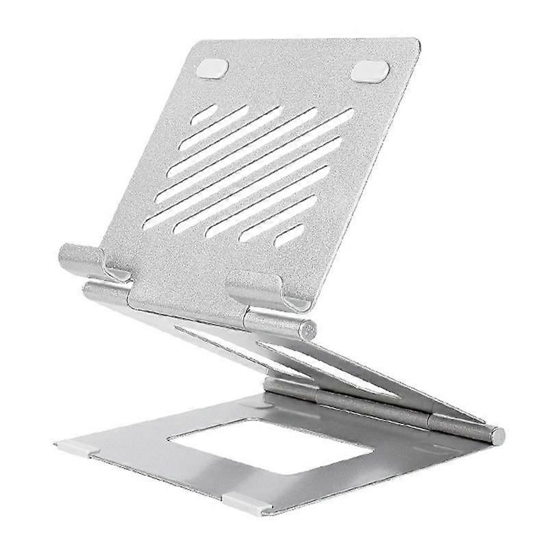 A37 Laptop Stand Metal Ergonomic Foldable Computer Stand Riser Holder Notebook Stand - Black