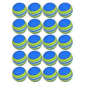 Eva Ball Training Ball for Golf Practice 60Pcs Rainbow