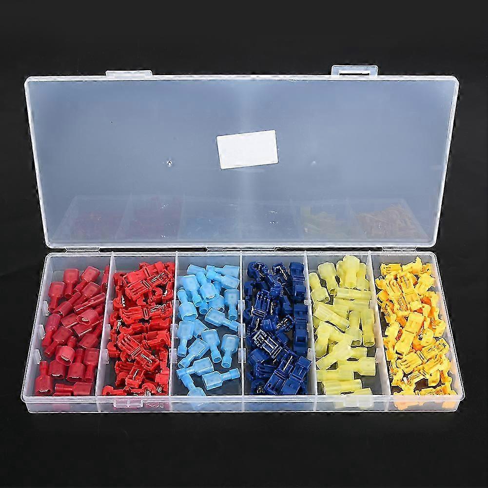 T Type Quick Splice Crimp Terminal Electrical Cable Wiring Connector Set