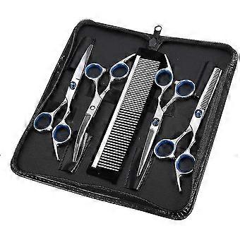 4 Pcs Professional Dog Grooming Scissors, Stainless Steel Pet Grooming