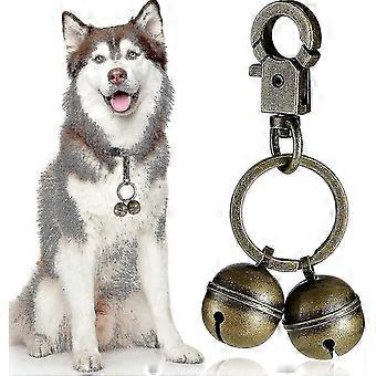 Durable Brass Pet Bells with Swivel Clasp - Loud Collar Charm