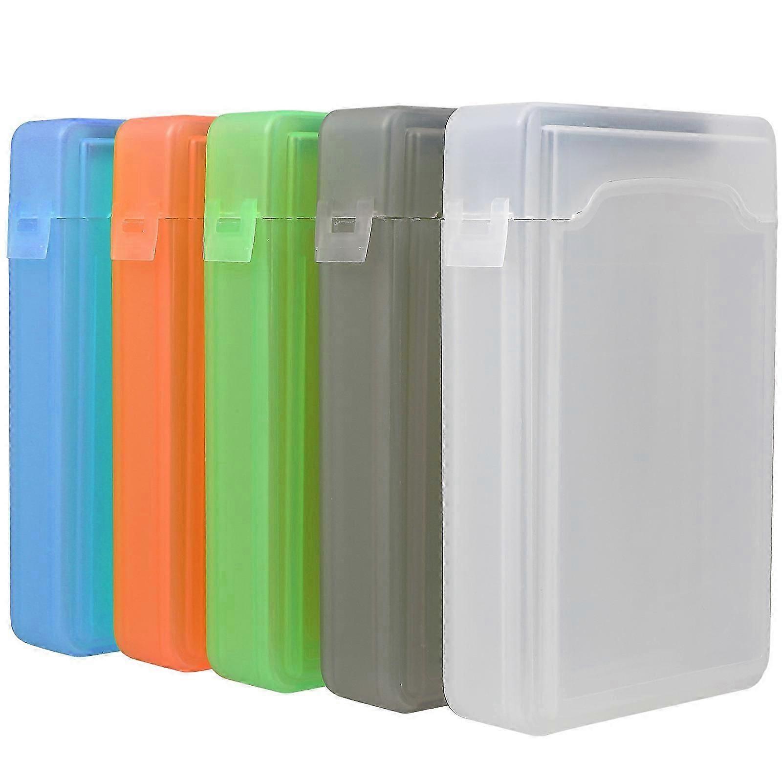Hard Disk Protective Box for Storage Use 3Pcs Ibasenice Durable Plastic Case