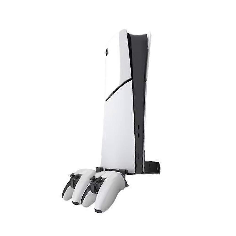 Wall Mount Bracket with Controller Holder - Compatible with Slim Digital and Disc Editions