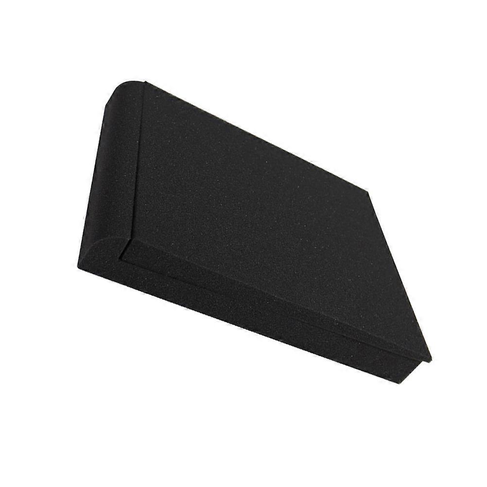 1pc Small Speaker Isolation Pad High-density Sponge Shock-absorption Cushion (Black)