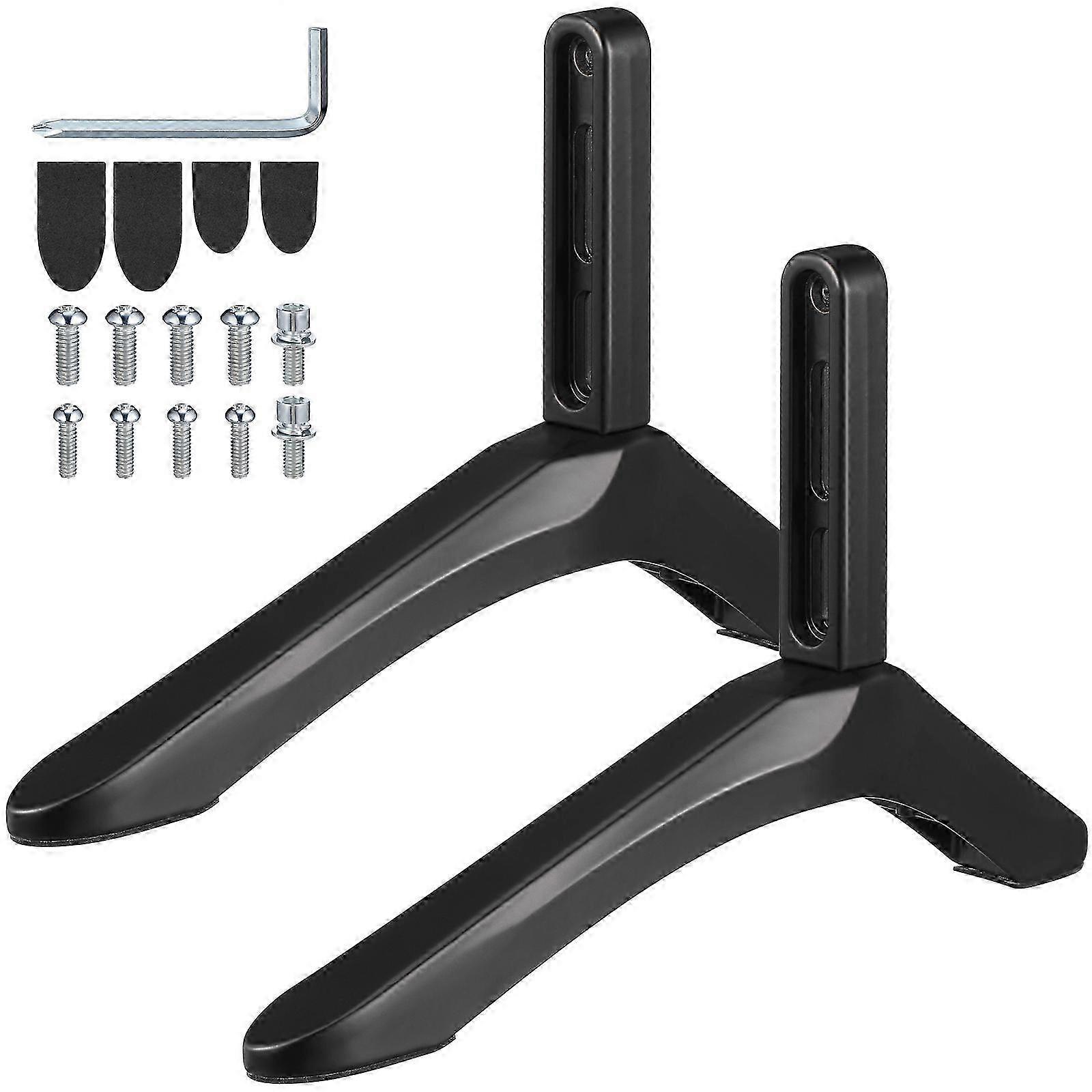1 Set TV Stand TV Support Stand Tabletop Support Holder Tabletop Base Bracket