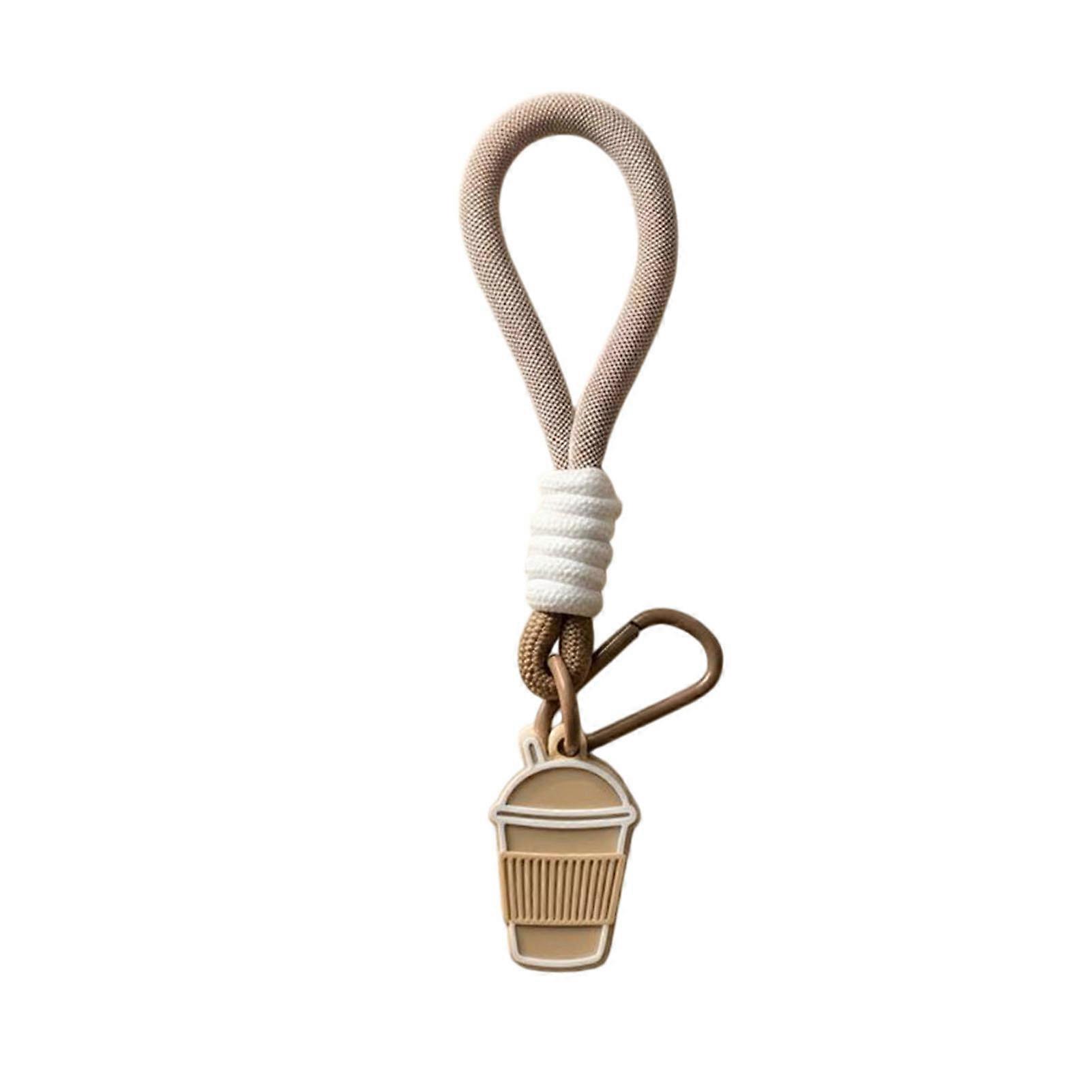 Creative Milk Tea Keychain for Bag Backpack and Key Accessory