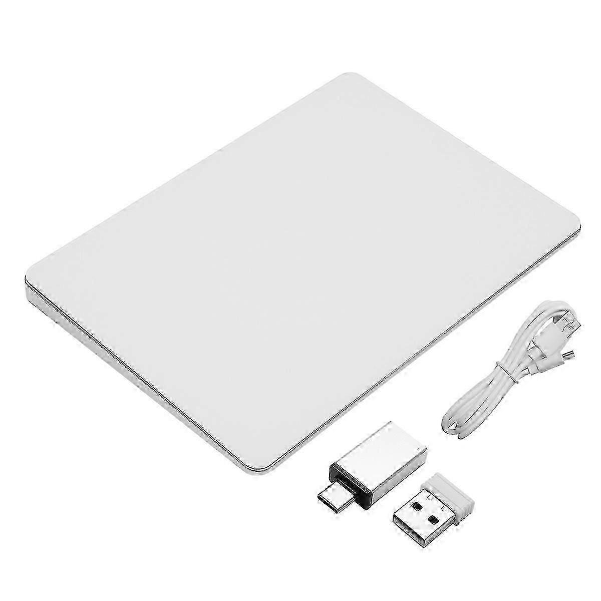 Bluetooth Touchpad Multi-Function Gestures Trackpad Rechargeable Wireless Touchpad for Laptop IPad I