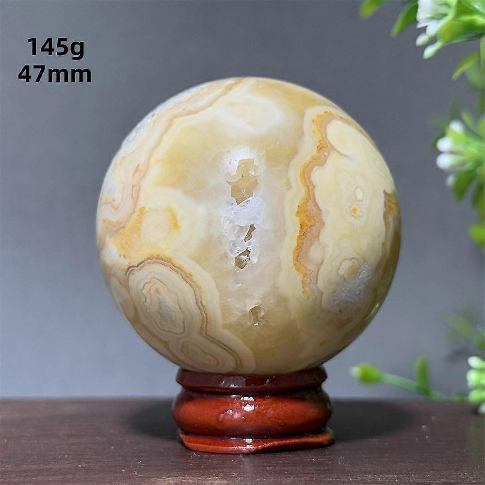 Natural Gemstone Ball Crazy Agate